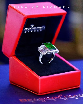 Columbia Emerald Engagement Ring