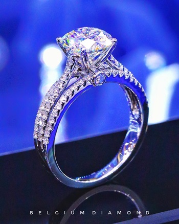 2.12 Carats Bridal Solitaire Ring